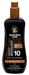 AUSTRALIAN GOLD With Bronzer SPF 10 Gel sprejs, 237 ml
