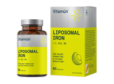 VITAMUN Liposomal Iron kapsulas, 60 gab.