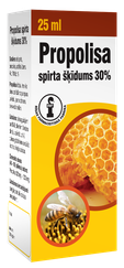 RFF 30% propolisa spirta šķīdums, 25 ml