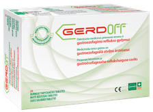 GERDOFF tabletes, 20 gab.