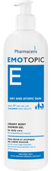 PHARMACERIS E Emotopic dušas želeja, 400 ml