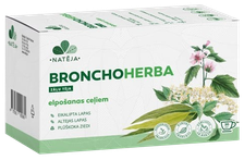 NATĒJA Bronchoherba tēja maisiņos, 20 gab.