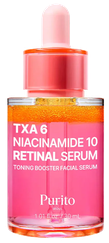 PURITO TXA 6 Niacinamide 10 Retinal, skaistinantis serumas, 30 ml