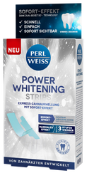 PERLWEISS Power Whitening zobu balināšanas plāksnītes, 5 gab.