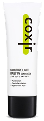COXIR Moisture Light Daily UV SPF50+ PA++++ saules aizsarglīdzeklis, 50 ml
