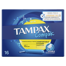 TAMPAX Compak Regular tamponi, 16 gab.