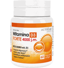 ACTIVLAB Vitāmin D3 4000IU kapsulės, 60 vnt.