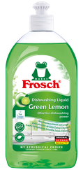 FROSCH Liquid Green Lemon  trauku mazgāšanas līdzeklis, 500 ml