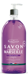BEAUTERRA Marseille Soap Lavender šķidrās ziepes, 1000 ml