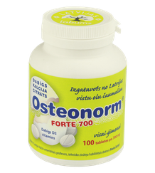 OSTEONORM  Forte 700 tabletes, 100 gab.
