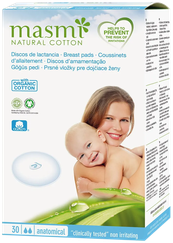 MASMI Organic krūšturu ieliktnīši, 30 gab.