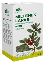 NATĒJA Meškauogės (Meškinio Ausies) Lapų biri arbata, 50 g