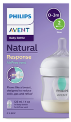 PHILIPS Avent Natural Response 125 ml, 0m+ pudelīte, 125 ml