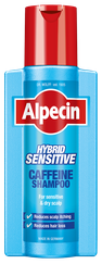 ALPECIN Hybrid Caffeine nuo plaukų slinkimo vyrams šampūnas, 250 ml