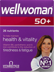 WELLWOMAN 50+ tabletes, 30 gab.