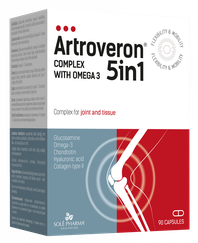 ARTROVERON 5in1 kapsulas, 90 gab.