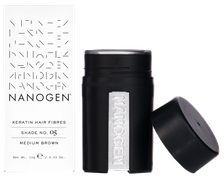 NANOGEN Keratin Medium Brown matu šķiedras, 15 g