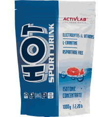 ACTIVLAB HOT SPORT DRINK Greipfruit pulveris, 1000 g
