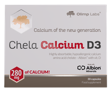 OLIMP LABS Chela - Calcium D3 kapsulas, 30 gab.