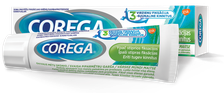 COREGA Extra Strong Fresh Mint fiksācijas krēms zobu protēzēm, 40 g