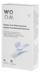 WOOM Residue-Free zobu balināšanas plāksnītes, 28 gab.