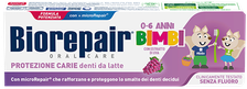 BIOREPAIR Kids (Vīnogu, 0-6 g.) zobu pasta, 50 ml