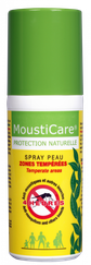 MOUSTICARE Protection Naturelle līdzeklis pret odiem un ērcēm, 50 ml