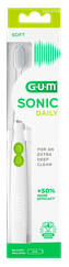 GUM Sonic Daily Power Soft (balta) elektriskā zobu birste, 1 gab.