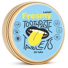 FRESMY Lemon zobu pastas tabletes, 30 gab.