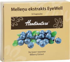 HEALINATURE Melleņu ekstrakts kapsulas, 32 gab.