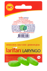 LARIFAN Laryngo  Laims Piparmētras želejas konfektes, 23 g