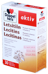 DOPPELHERZ Aktiv Lecitīns kapsulas, 30 gab.