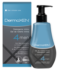 DERMOXEN 4 Men mazgāšanas līdzeklis intīmai zonai, 125 ml