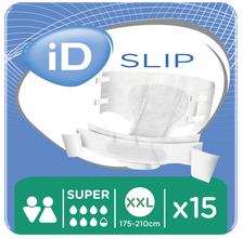 ID Slip Super XXL (175-210 cm) autiņbiksītes, 15 gab.