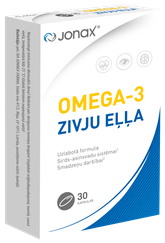 JONAX Omega-3  kapsulės, 30 vnt.
