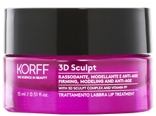 KORFF 3D Sculpt lūpų kontūro lūpų priežiūros priemonė, 15 ml
