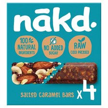 NAKD Salted Caramel 35g batoniņš, 4 gab.