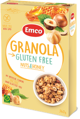 EMCO Granola Honey Nuts pārslas, 340 g