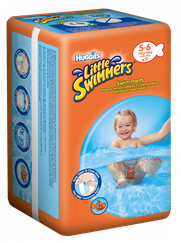 HUGGIES Swimmers  12-18 kg, izmērs 5-6 autiņbiksītes, 11 gab.