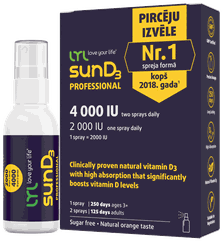 LYL sunD3 PRO 4000 SV | 2000 SV (250 devas) sprejs, 50 ml