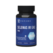 SAPIENS Selenas ir EAC PRO dengtos tabletės, 90 vnt.