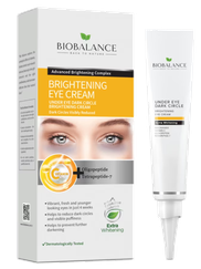BIOBALANCE Under Eye Brightening acu krēms, 15 ml