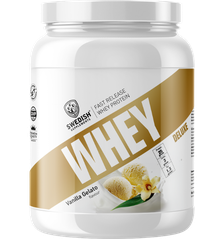 SWEDISH SUPPLEMENTS Whey Deluxe Vanilla Gelato pulveris, 900 g