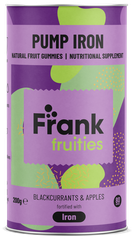 FRANK FRUITIES Pump Iron želejas konfektes, 80 gab.