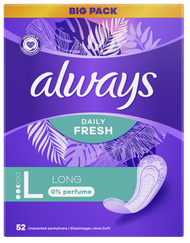 ALWAYS Daily Liners Long ikdienas ieliktnīši, 52 gab.