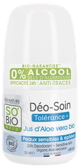 SO BIO ETIC 24H Ar Alvejas Sulu dezodorants, 50 ml