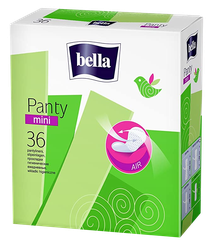 BELLA Panty Mini ikdienas ieliktnīši, 36 gab.