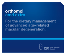ORTHOMOL AMD Extra kapsulas, 120 gab.