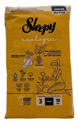 SLEEPY Ecologic Night higiēniskās paketes, 18 gab.