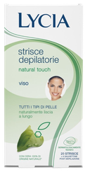 LYCIA Natural Touch sejai piemērotas depilācijas vaska strēmeles, 20 gab.